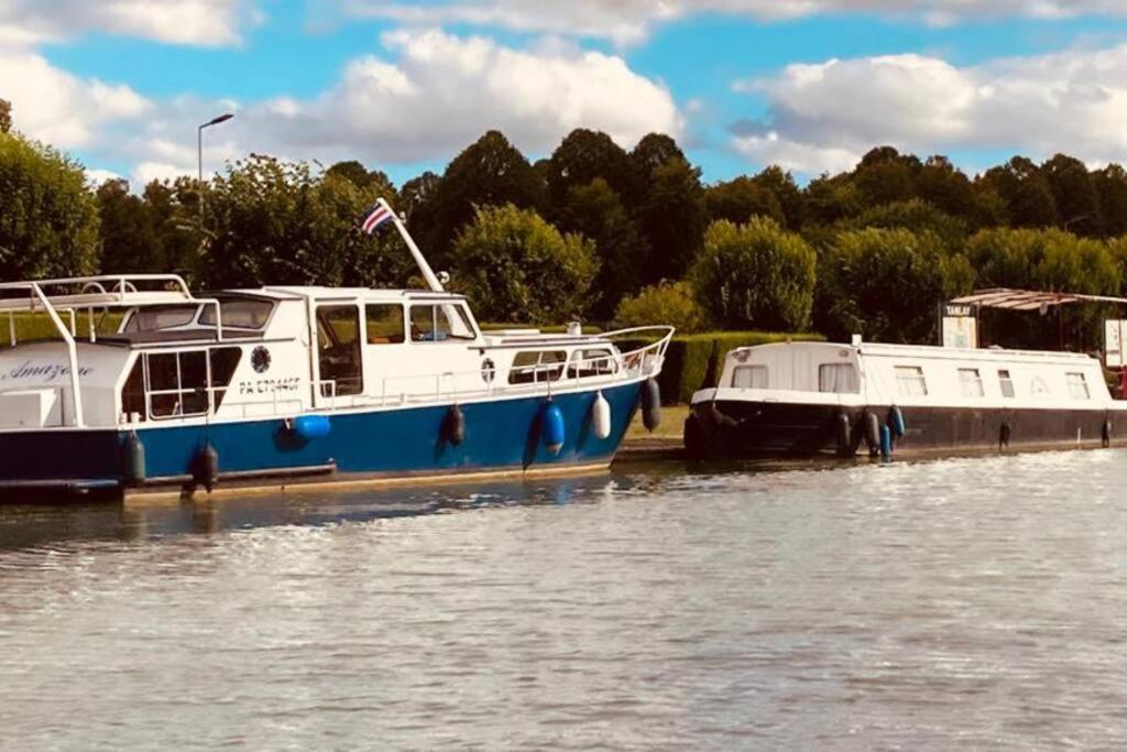 Botel L'amazone - Bateau A Quai Sur Le Canal De Bourgogne